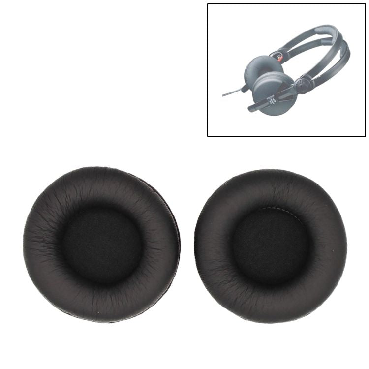 Techme Replacement Earpads Compatible with Sennheiser HD25-1 II Headphones Black