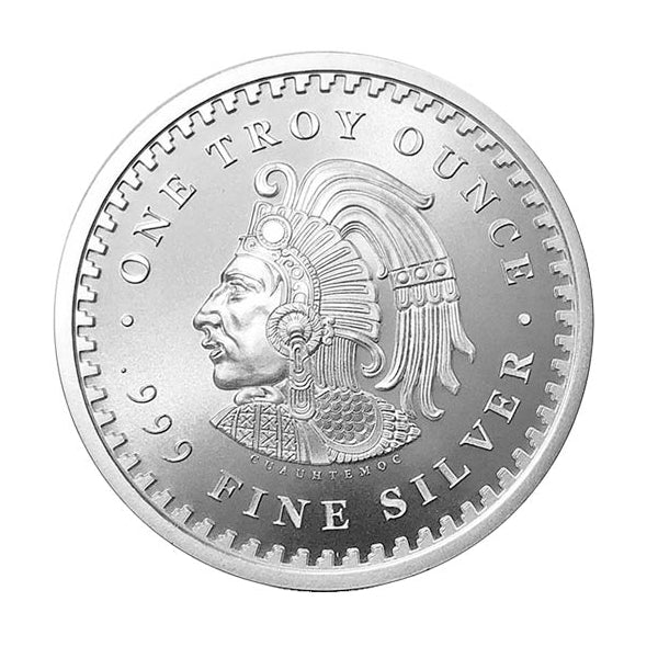 2023 1oz Aztec Calendar 999 Silver Coin