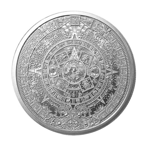 2023 1oz Aztec Calendar 999 Silver Coin