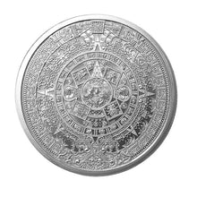 Load image into Gallery viewer, 2023 1oz Aztec Calendar 999 Silver Coin