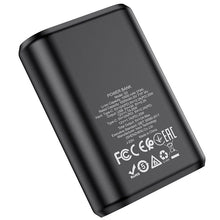Load image into Gallery viewer, Hoco Q3 Qualcomm Quick Charge 10 000mah Mini Powerbank - Black