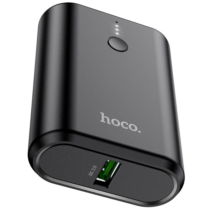Hoco Q3 Qualcomm Quick Charge 10 000mah Mini Powerbank - Black