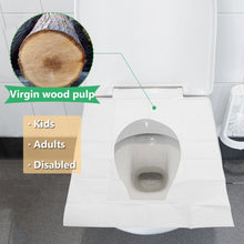 Load image into Gallery viewer, Camping Portable &amp; Disposable Toilet Seat Cover 60 pcs (43cm)