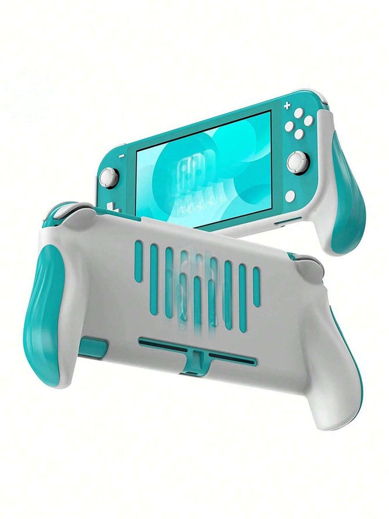 Techme Ergonomic Handheld Protective Case for Nintendo Switch Lite - White