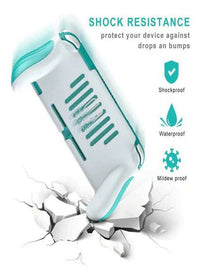 Techme Ergonomic Handheld Protective Case for Nintendo Switch Lite - White