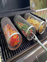 Load image into Gallery viewer, Mihuis Stainless Steel Braai BBQ Cylinder Net Grill