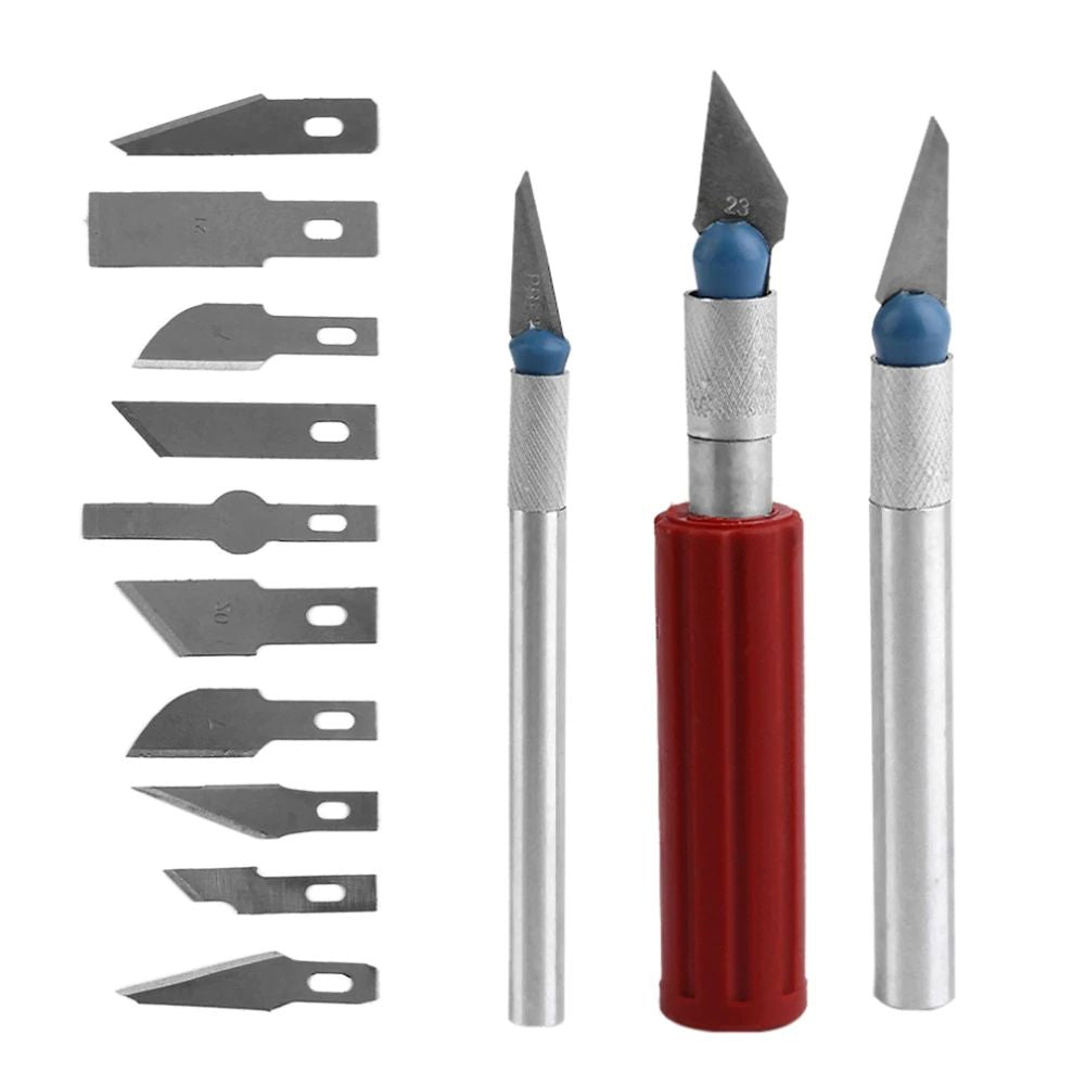 Precision Carving Knife Set Tool Kit for Hobby, Art, Etc.