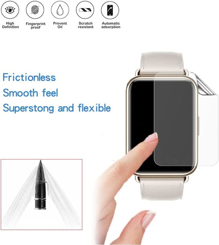 Soft TPU Screen Protector Film For Huawei Watch Fit 2 - 3pcs