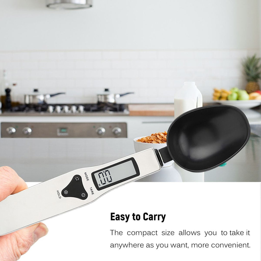 Mihuis Portable Stainless Steel Spoon Scale 0.1g - 300g