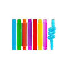 Load image into Gallery viewer, Growing Minds Sensory Fidget Bendy Tubes - Pack of 8