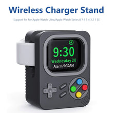 Load image into Gallery viewer, Retro Game Console Stand for Apple Watch 8/7/6/5/4/3/2/1 &amp; Charger