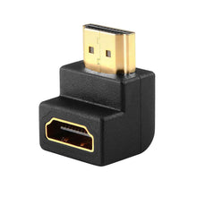 Load image into Gallery viewer, HDMI Type A 90- Degree HDMI L- Shaped Adapter