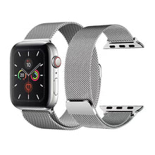 Load image into Gallery viewer, Stainless Steel Milanese Silver Strap for Apple iWatch 38mm &amp; 40mm