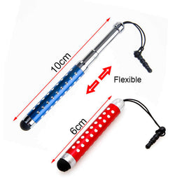 Techme Red Retractable Stylus Pen