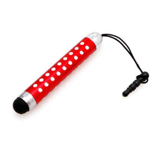 Load image into Gallery viewer, Techme Red Retractable Stylus Pen