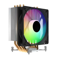 Load image into Gallery viewer, GSCool G-200C 2 x Heat Pipe Heatsink 9cm CPU Fan with RGB LED Lights for INTEL 115x 1200 1700/ AMD AM5/ AM4/ AM3/ AM2+/ AM2/ FM2+/ FM2/ FM1