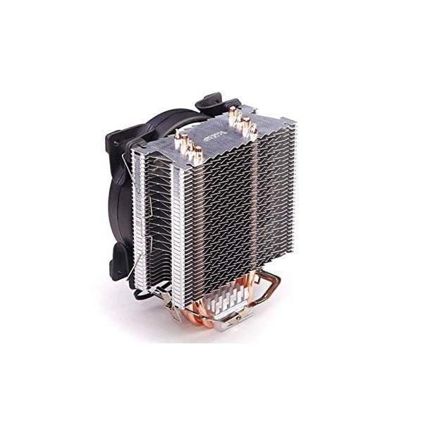 GSCool G-200C 2 x Heat Pipe Heatsink 9cm CPU Fan with RGB LED Lights for INTEL 115x 1200 1700/ AMD AM5/ AM4/ AM3/ AM2+/ AM2/ FM2+/ FM2/ FM1