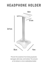 Sturdy & Durable Headset Stand - White