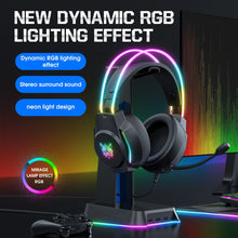 Load image into Gallery viewer, Onikuma X26 Professional Gaming Headset with Audio Splitter