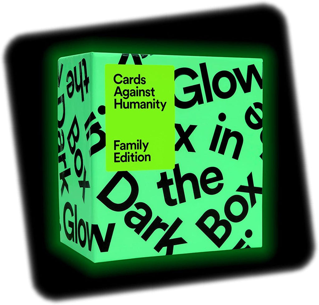 Cards Against Humanity Family Edition: Glow in The Dark Box Expansion Set