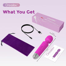 Load image into Gallery viewer, Oreadex Powerful Rechargeable Waterproof Personal Wand Massager