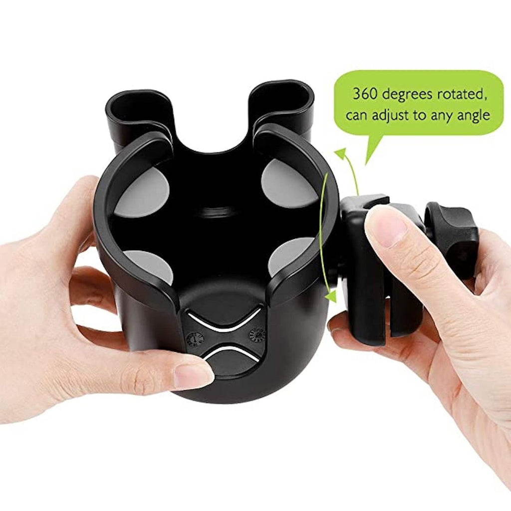 Universal Cup & Phone Holder for Pram & Stroller