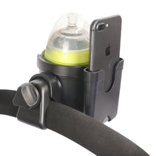 Load image into Gallery viewer, Universal Cup &amp; Phone Holder for Pram &amp; Stroller