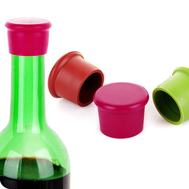 Silicone Wine & Beer Bottle Stopper (Pack of 3)