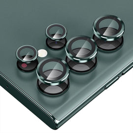 Tempered Glass Lens Protector for Samsung S23 Ultra - Green
