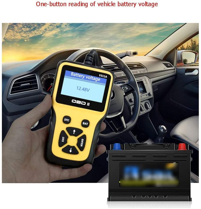 Veepeak V311A OBD2 Engine Code Reader Reset Diagnostic CAN Scan Tool