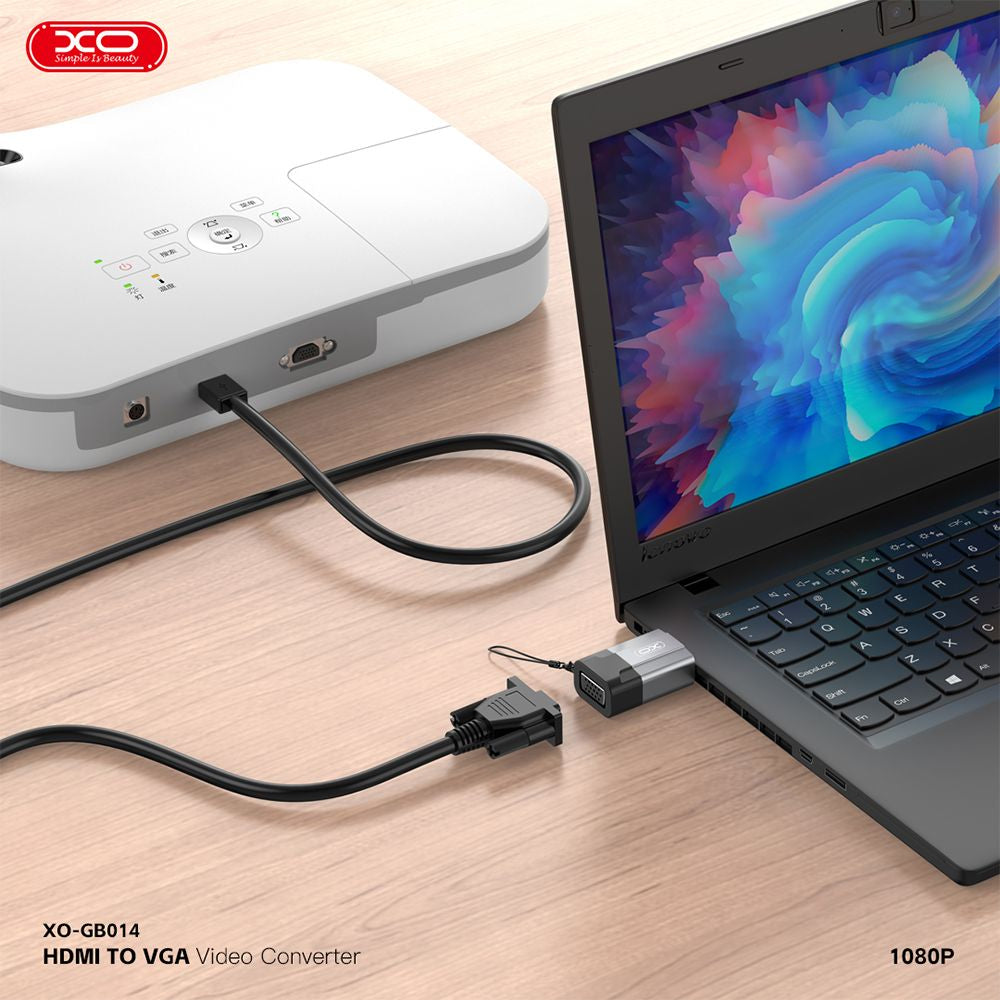 XO 1080P HDMI to VGA Video Converter