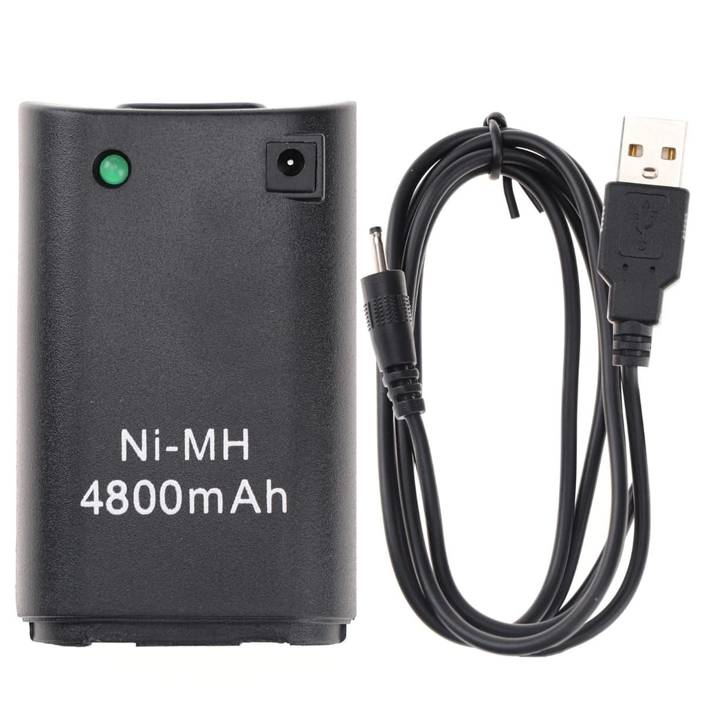 Replacement 4800mAh Rechargeable Battery Pack Xbox 360 Wireless Controller
