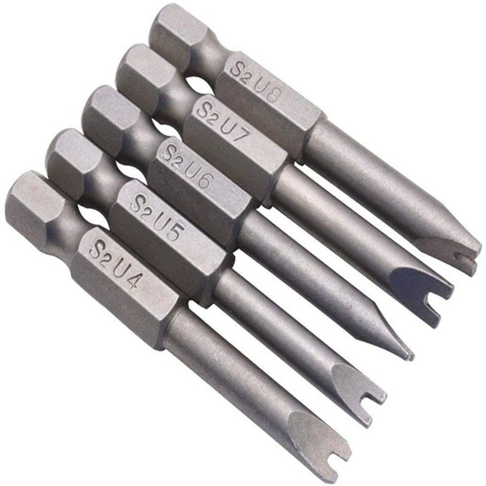 Motolab U4-U8 S2 Magnetic U Shaped Electric Screwdriver Bits