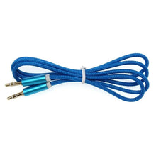 Load image into Gallery viewer, Braided 3.5mm Male to 3.5mm Male Premium Audio Cable - 1M