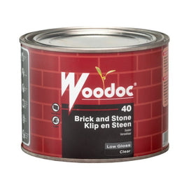 Woodoc 40 (Clear) Low Gloss - Brick and Stone Sealer 500ml