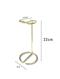 Techme Gold Headphone Headset Desktop Stand