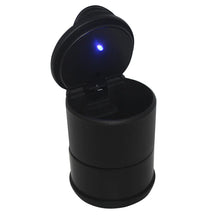 Load image into Gallery viewer, Motolab Universal Car LED Ashtray &amp; Storage Cup with Battery - Black