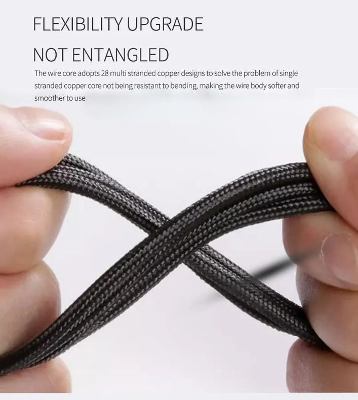 Aivr K371 3-in-1 Fast Charging Type C / Micro USB / iOS Lightning – Shopinc