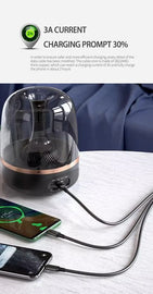 Aivr K371 3-in-1 Fast Charging Type C / Micro USB / iOS Lightning Cable - 2m