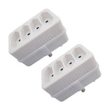 4 way 4 X 5A 2 pin / Euro Adaptor (E 594 2pa) Plug Adapter