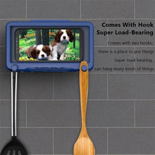 Load image into Gallery viewer, Techme White Waterproof Smartphone Holder for Bathroom/Shower/Bath