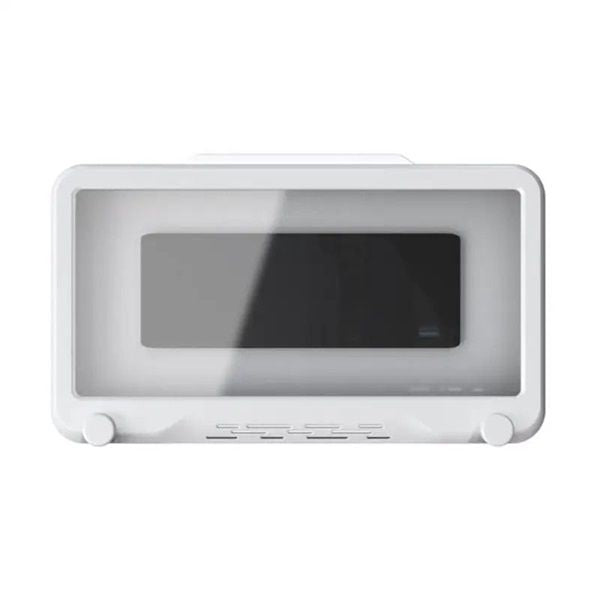 Techme White Waterproof Smartphone Holder for Bathroom/Shower/Bath
