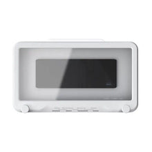 Load image into Gallery viewer, Techme White Waterproof Smartphone Holder for Bathroom/Shower/Bath