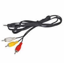 Load image into Gallery viewer, Techme 3.5mm AUX Cable to 3 RCA Cable 1.5m - Audio Jack to Audio Video AV Adapter