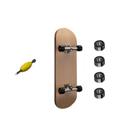 Mihuis Finger Skateboard Toy - Black Wheels