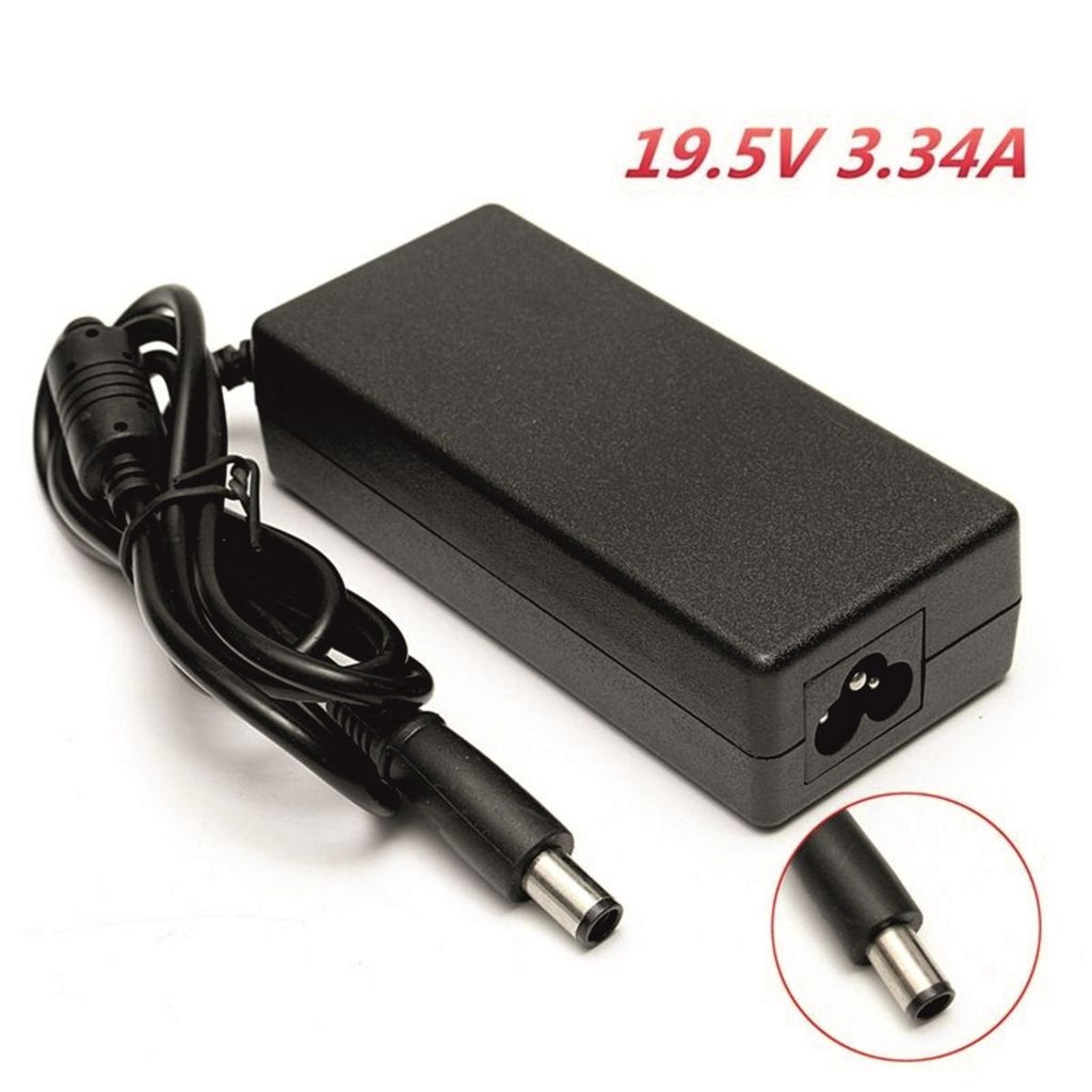 Techme 19.5V 3.34A 65W Replacement Charger for Dell Small Pin (4.5x3.0mm)