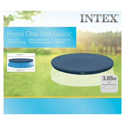 Intex Round Krystal Clear Pool Basic Pool Cover for 3.05m Pool