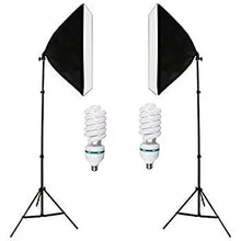 Load image into Gallery viewer, 135W Bulb 5070 Single Head Soft Light Box Two Lights Set Awesome Imports