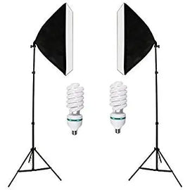135W Bulb 5070 Single Head Soft Light Box Two Lights Set Awesome Imports