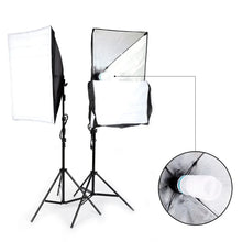 Load image into Gallery viewer, 135W Bulb 5070 Single Head Soft Light Box Two Lights Set Awesome Imports